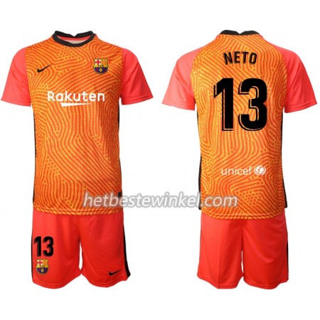 FC Barcelona Doelman Norberto Neto 13 Tenue M003 2020/21 - SS (+ Korte broeken)